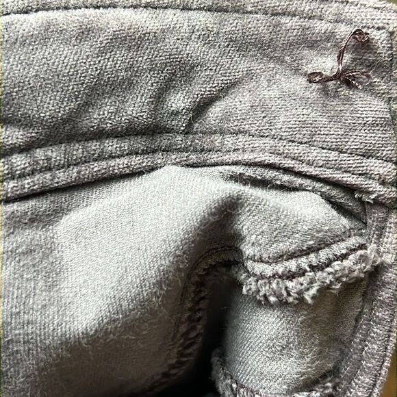 Free People How Low One-Piece Purple Velvet Overalls 4 - Picture 8 of 10